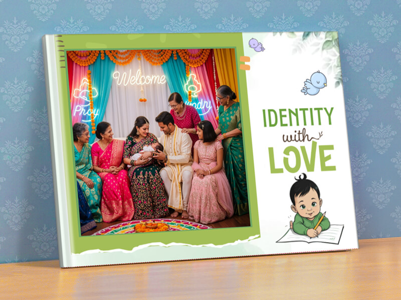 Identity with Love Naming Ceremony Photobook