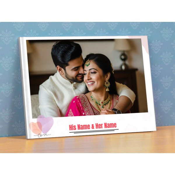 His Name Her Name Love Story Book