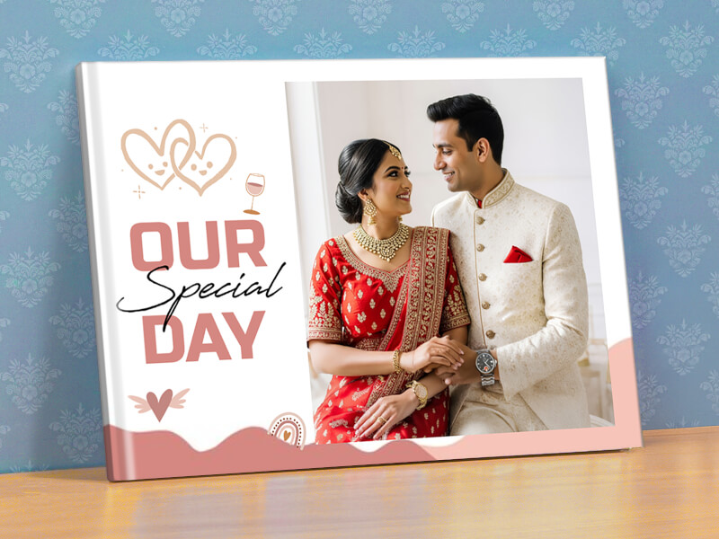 Explore Our Special Day Memories Custom Photobook