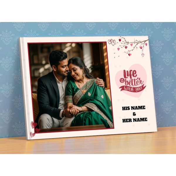 Personalized Life is Better With You Photobook