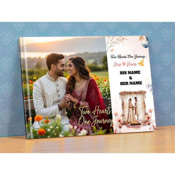 Two Hearts One Journey Custom Photobook