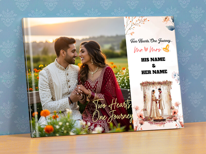 Explore Two Hearts One Journey Custom Photobook