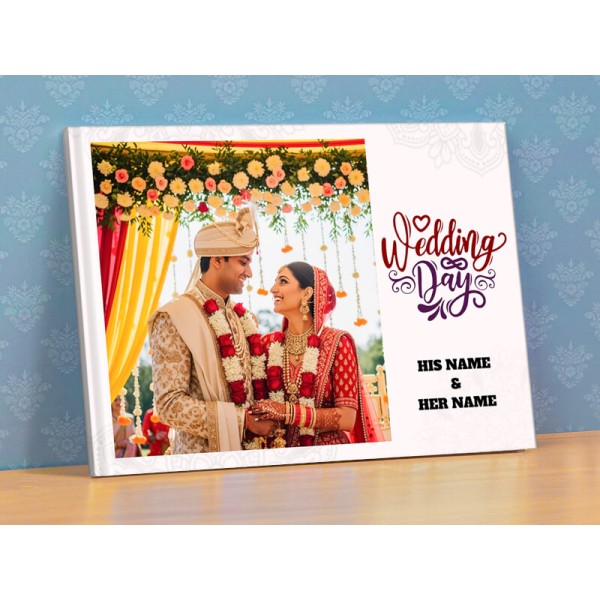 Wedding Day Special Moments Of His And Her Photo Album