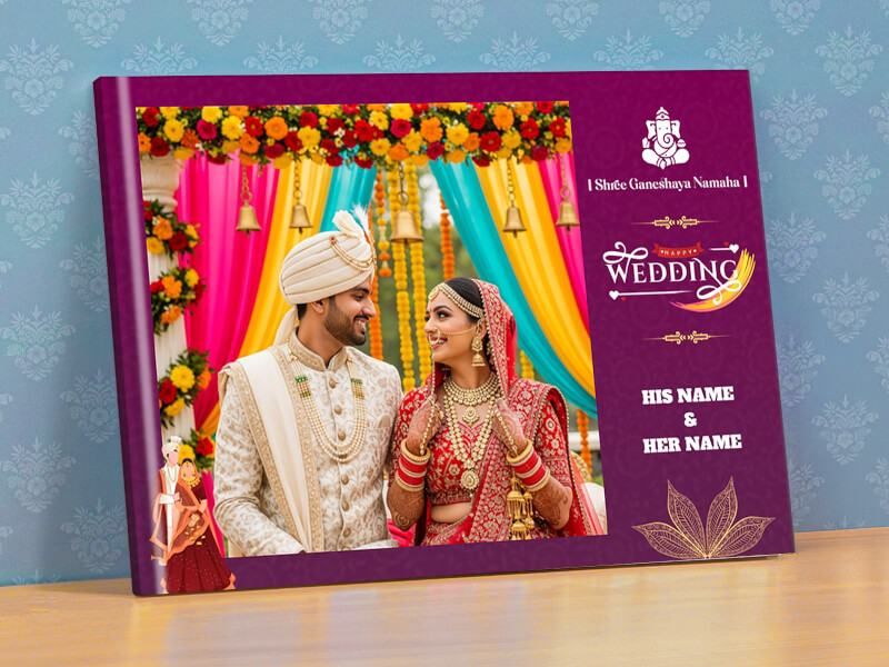 Explore Personalised Traditional Wedding Photo Album