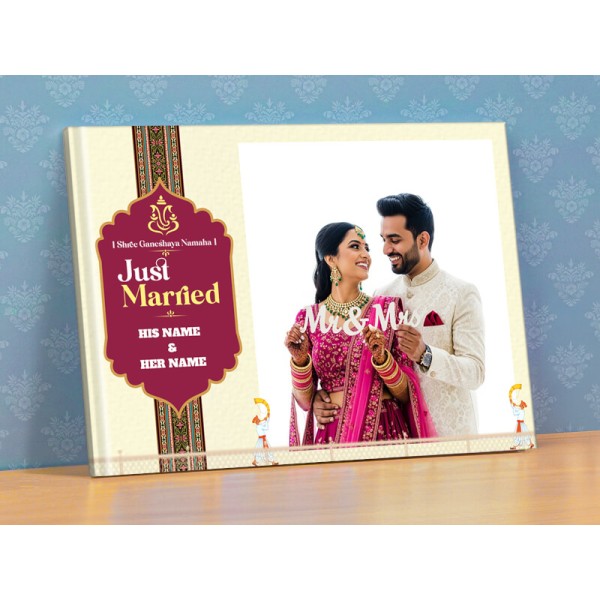 Just Married Themed Photobook