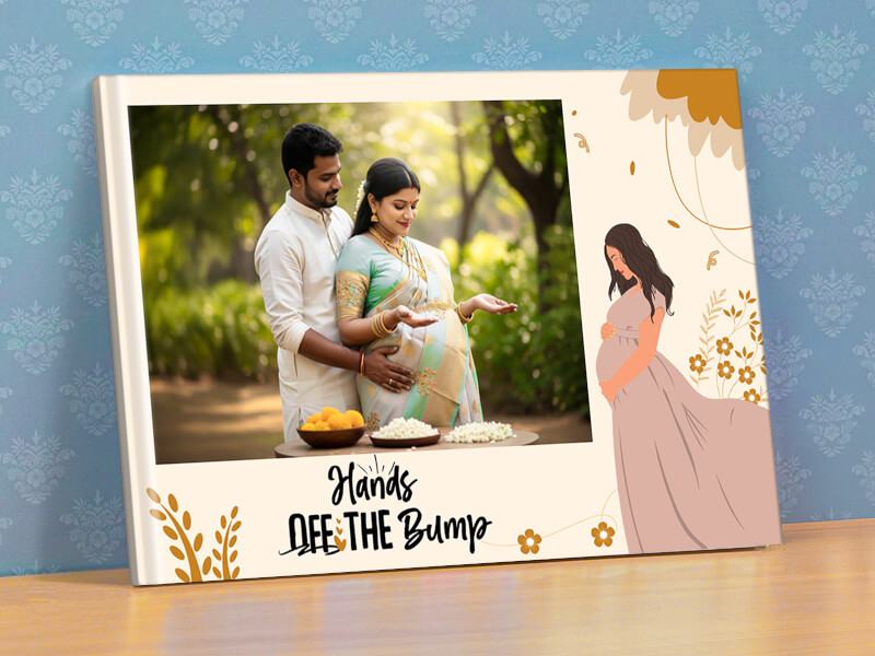 Explore Hands Off The Bump Custom Photobook