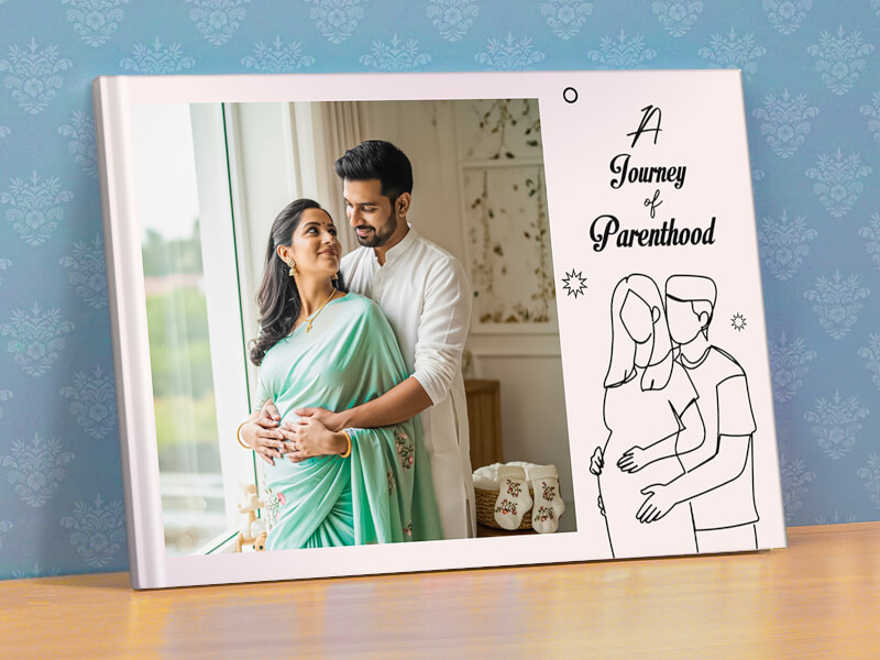 Explore A Journey Of Parenthood Custom Photobook