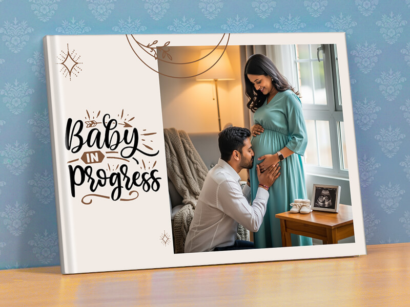 Explore Baby In Progress Custom Photobook