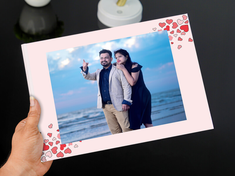 Love Birds and Hearts Photo Album