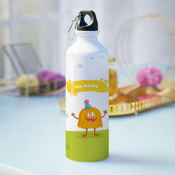 Custom Cartoon funny images with custom text and image sipper-Printshoppy Sipper Bottles
