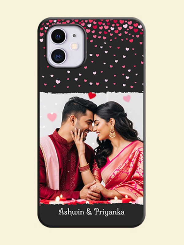 Fall in Love with Your Partner  - Photo on Space Black Soft Matte Phone Cover - iPhone 11