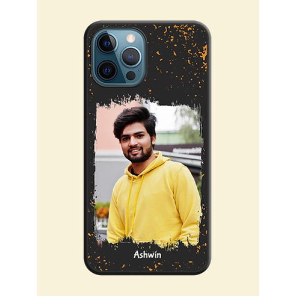 Spray Free Design on Photo on Space Black Soft Matte Phone Cover - iPhone 12 Pro Max Spray Free Design on Photo on Space Black Soft Matte Phone Cover - iPhone 12 Pro Max