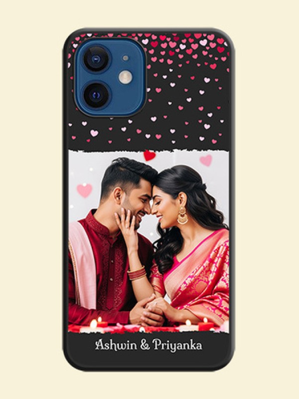 Fall in Love with Your Partner  on Photo on Space Black Soft Matte Phone Cover - iPhone 12