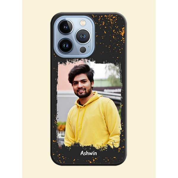 Spray Free Design on Photo on Space Black Soft Matte Phone Cover - iPhone 13 Pro Spray Free Design on Photo on Space Black Soft Matte Phone Cover - iPhone 13 Pro