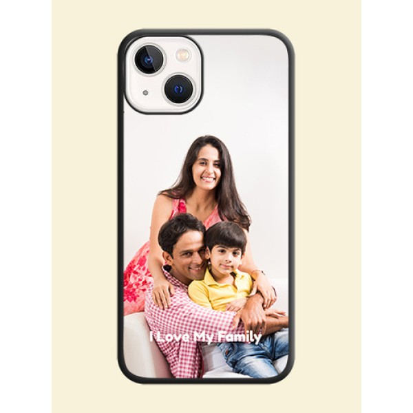 Full Single Pic Upload With Text On Space Black Personalized Soft Matte Phone Covers -Apple Iphone 14 Plus Full Single Pic Upload With Text On Space Black Personalized Soft Matte Phone Covers -Apple Iphone 14 Plus
