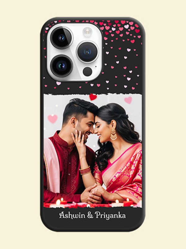 Fall in Love with Your Partner  on Photo on Space Black Soft Matte Phone Cover - iPhone 14 Pro Max