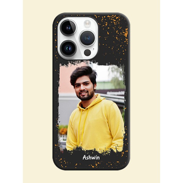 Spray Free Design on Photo on Space Black Soft Matte Phone Cover - iPhone 14 Pro Max Spray Free Design on Photo on Space Black Soft Matte Phone Cover - iPhone 14 Pro Max