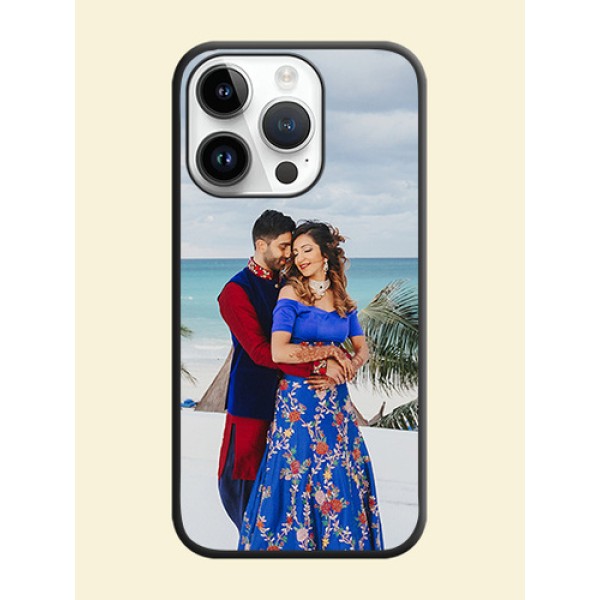 Full Single Pic Upload On Space Black Personalized Soft Matte Phone Covers -Apple Iphone 14 Pro Max Full Single Pic Upload On Space Black Personalized Soft Matte Phone Covers -Apple Iphone 14 Pro Max