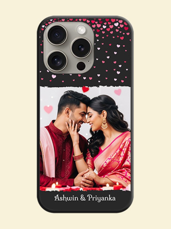 Fall in Love with Your Partner - Photo on Space Black Soft Matte Phone Cover - iPhone 15 Pro