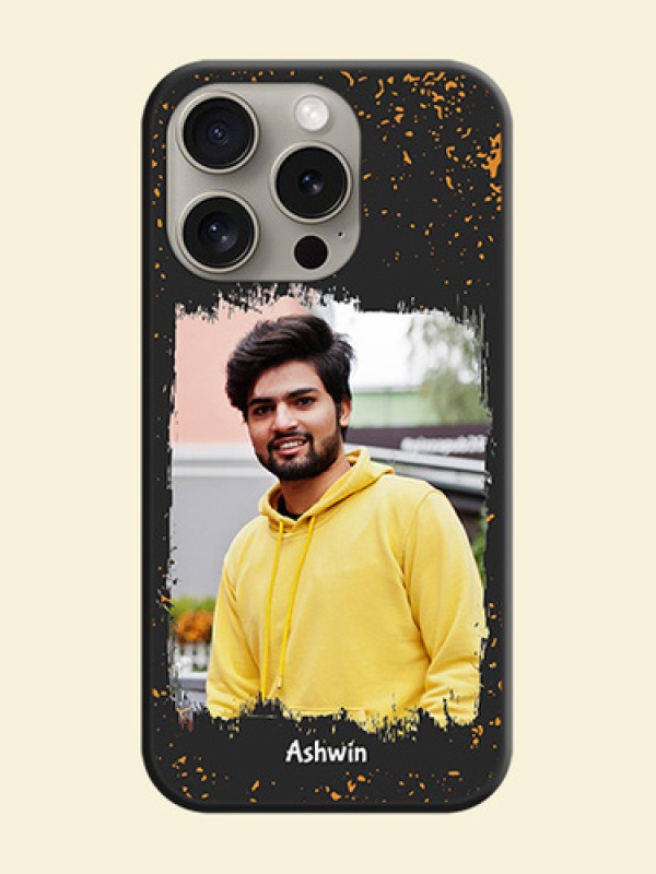 Spray Free Design - Photo on Space Black Soft Matte Phone Cover - iPhone 15 Pro