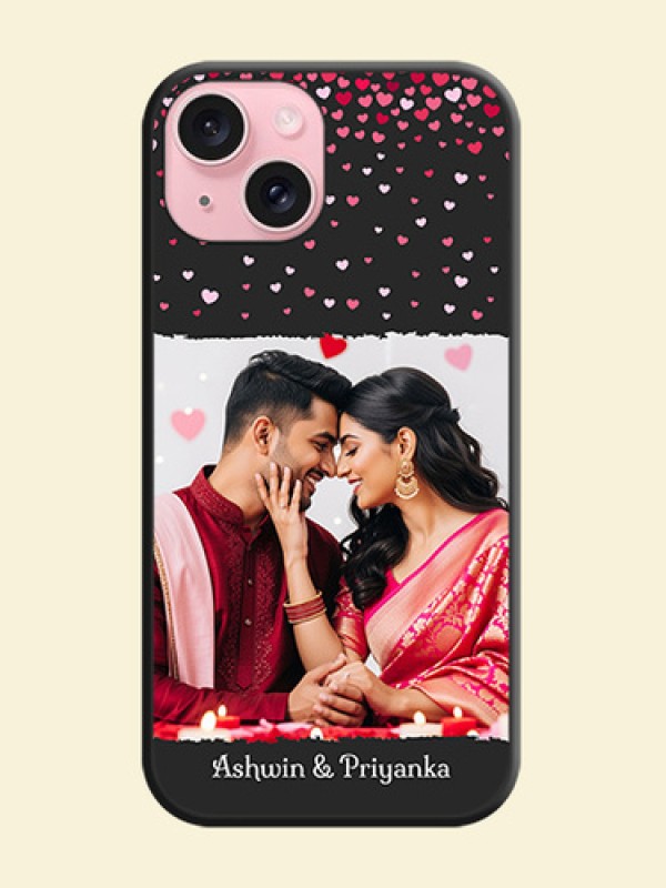 Fall in Love with Your Partner - Photo on Space Black Soft Matte Phone Cover - iPhone 15