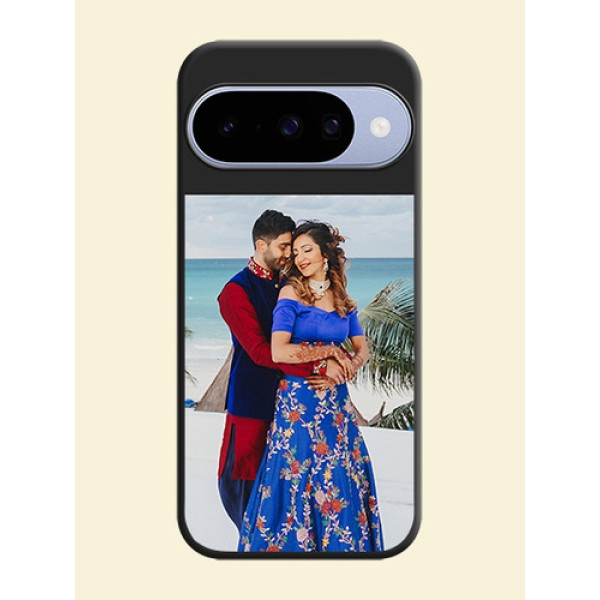 Image Upload With Space Black Color On Custom Soft Matte Mobile Back Cover - Google Pixel 10 5G