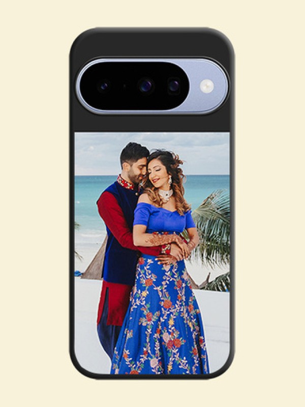 Image Upload With Space Black Color On Custom Soft Matte Mobile Back Cover - Google Pixel 10 5G