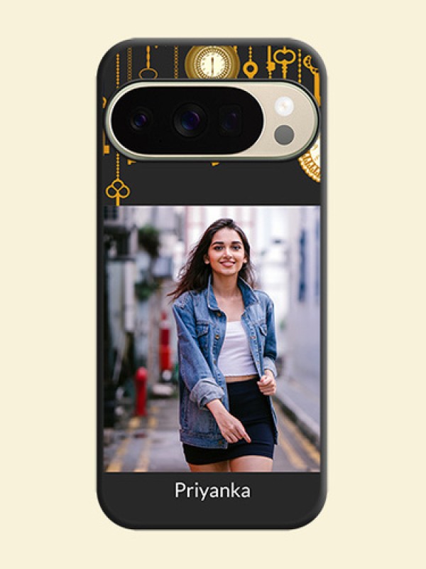 Decorative Design with Text On Space Black Custom Soft Matte Mobile Back Cover - Google Pixel 10 Pro 5G