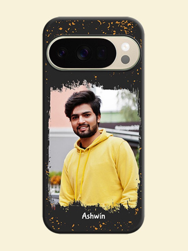 Spray Free Design on Photo On Space Black Custom Soft Matte Mobile Back Cover - Google Pixel 10 Pro 5G
