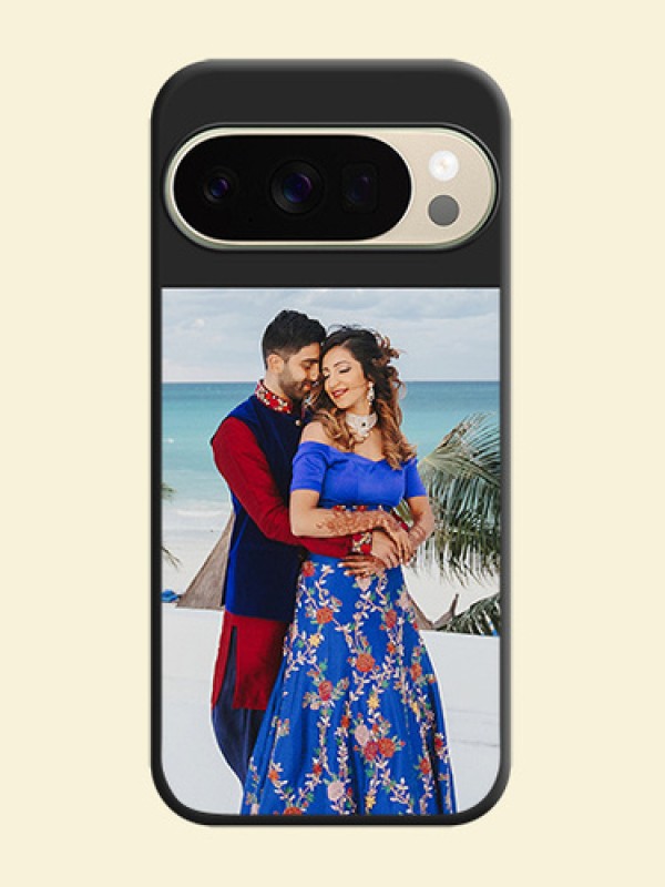 Image Upload With Space Black Color On Custom Soft Matte Mobile Back Cover - Google Pixel 10 Pro 5G