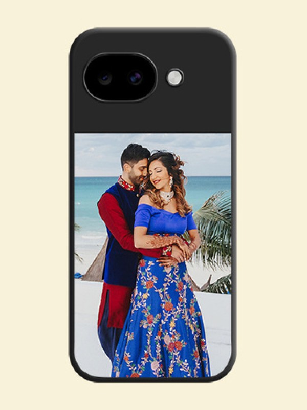 Image Upload With Space Black Color On Custom Soft Matte Mobile Back Cover - Google Pixel 10A 5G
