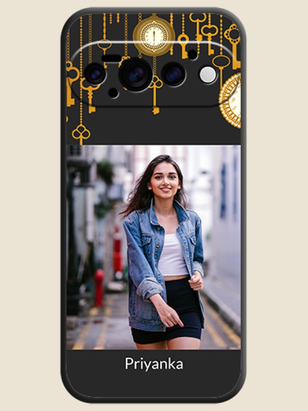 Decorative Design with Text On Space Black Custom Soft Matte Mobile Back Cover - Google Pixel 11 Pro 5G