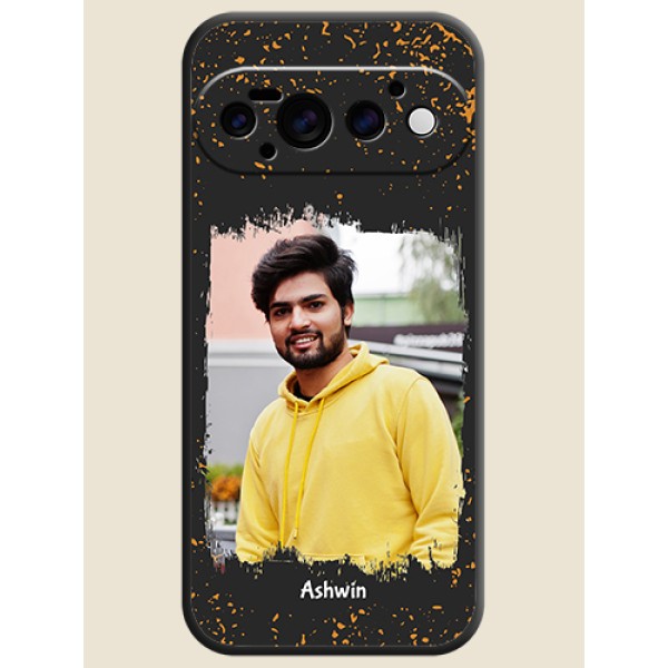 Spray Free Design on Photo On Space Black Custom Soft Matte Mobile Back Cover - Google Pixel 11 Pro 5G