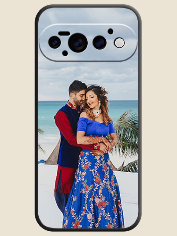 Full Single Pic Upload On Space Black Custom Soft Matte Mobile Back Cover - Google Pixel 11 Pro 5G