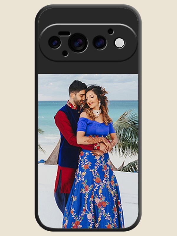 Image Upload With Space Black Color On Custom Soft Matte Mobile Back Cover - Google Pixel 11 Pro 5G