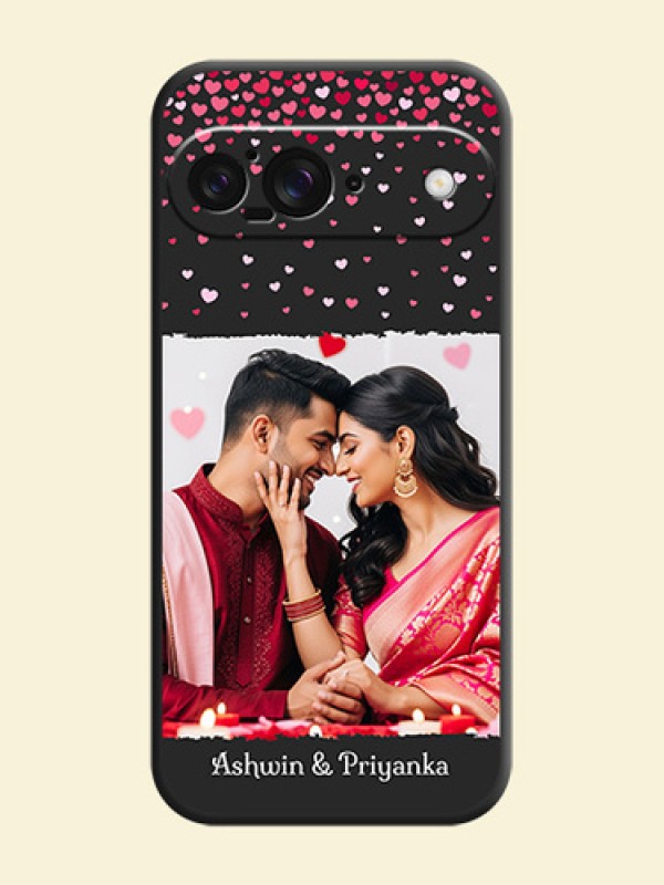 Fall in Love with Your Partner on Photo On Space Black Custom Soft Matte Mobile Back Cover - Google Pixel 9 5G
