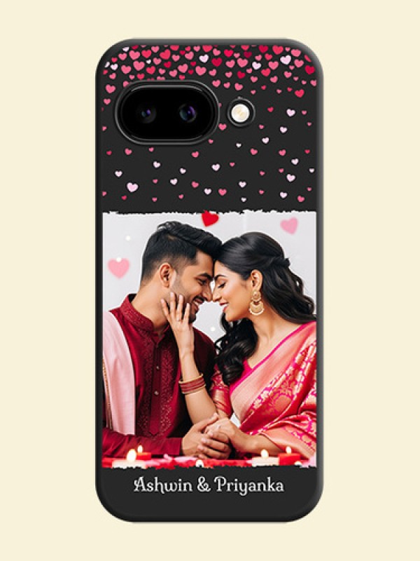 Fall in Love with Your Partner on Photo On Space Black Custom Soft Matte Mobile Back Cover - Google Pixel 9A 5G