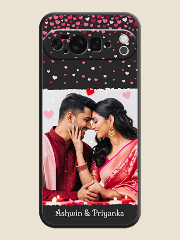 Custom Fall in Love with Your Partner on Photo On Space Black Custom Soft Matte Mobile Back Cover - Google Pixel 10 Pro XL 5G