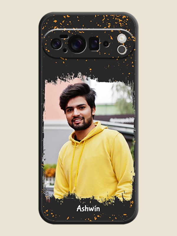 Custom Spray Free Design on Photo On Space Black Custom Soft Matte Mobile Back Cover - Google Pixel 10 Pro XL 5G