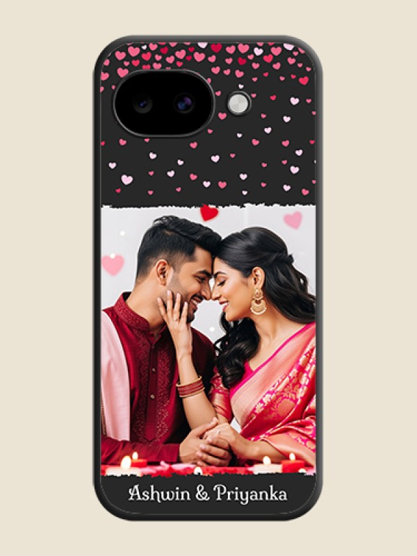 Custom Fall in Love with Your Partner on Photo On Space Black Custom Soft Matte Mobile Back Cover - Google Pixel 10A 5G