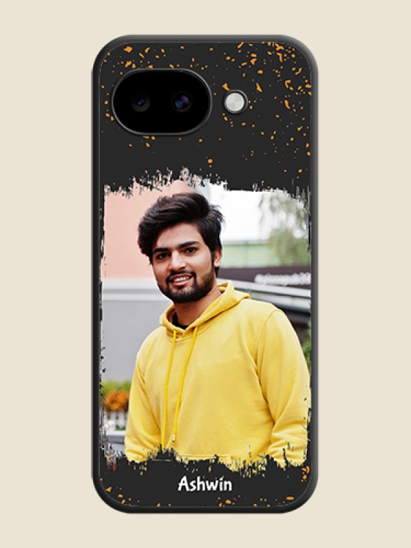 Custom Spray Free Design on Photo On Space Black Custom Soft Matte Mobile Back Cover - Google Pixel 10A 5G