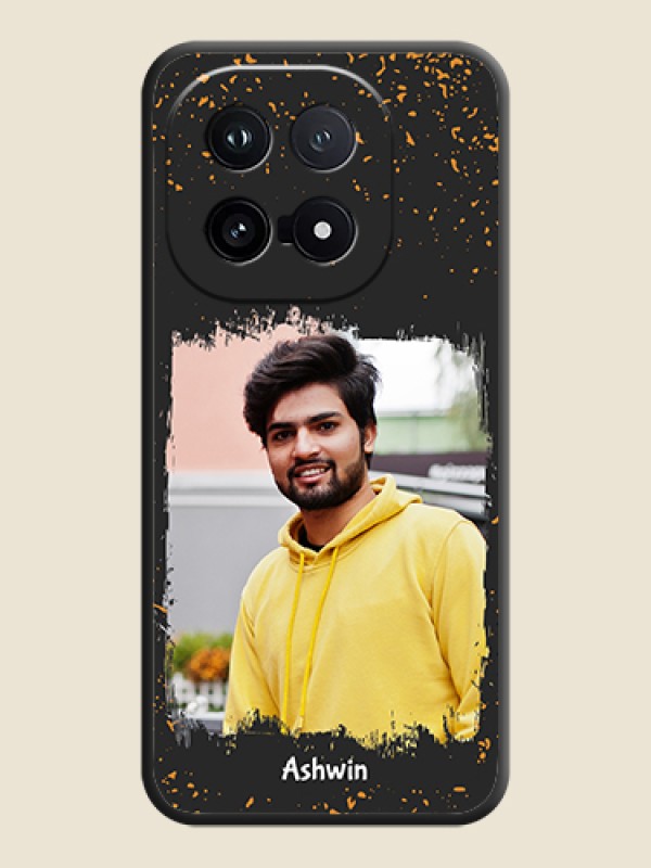 Custom Spray Free Design on Photo On Space Black Custom Soft Matte Mobile Back Cover - iQOO 15 5G