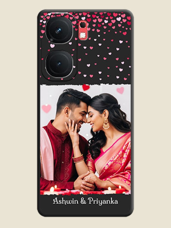 Custom Fall in Love with Your Partner - Photo on Space Black Soft Matte Phone Cover - iQOO Neo 9 Pro 5G