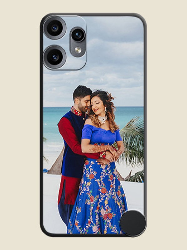 Custom Full Single Pic Upload On Space Black Custom Soft Matte Mobile Back Cover - Nothing CMF Phone 2 Pro 5G