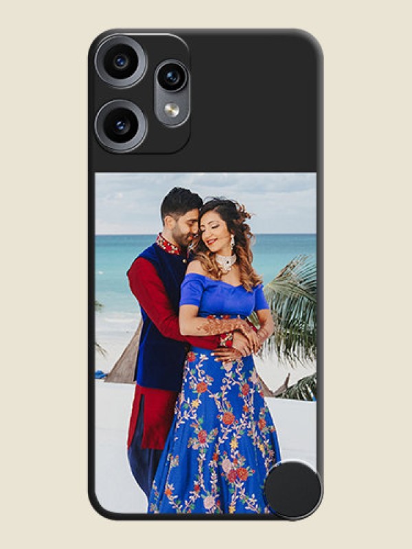 Custom Image Upload With Space Black Color On Custom Soft Matte Mobile Back Cover - Nothing Cmf Phone 2 Pro 5G