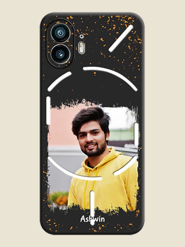 Custom Spray Free Design - Photo on Space Black Soft Matte Phone Cover - Nothing Phone 2