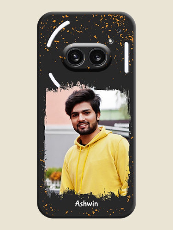 Custom Spray Free Design - Photo on Space Black Soft Matte Phone Cover - Nothing Phone 2A 5G
