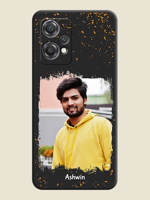 Custom Spray Free Design on Photo on Space Black Soft Matte Phone Cover - OnePlus Nord CE 2 Lite 5G