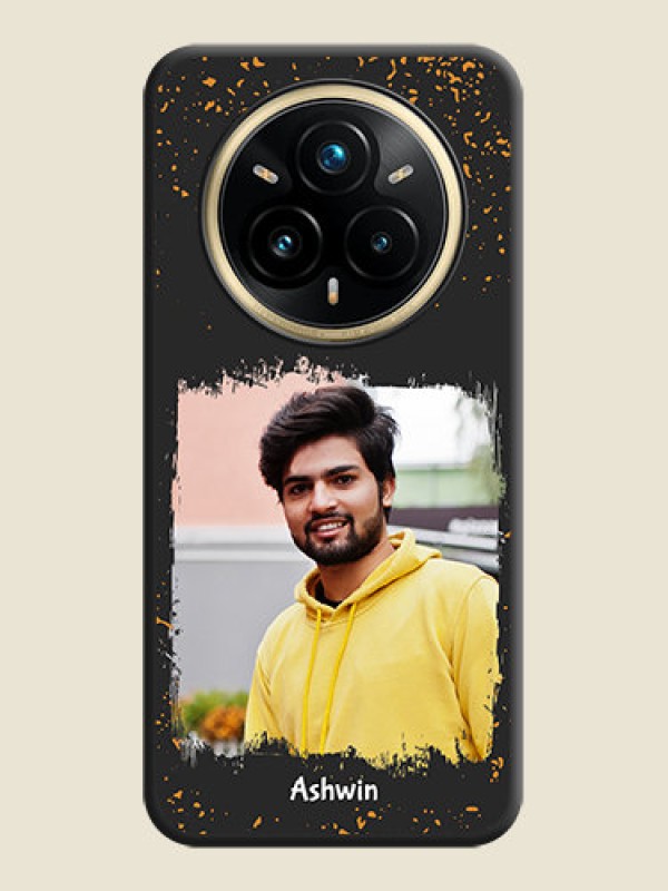 Custom Spray Free Design on Photo On Space Black Custom Soft Matte Mobile Back Cover - Realme 14 Pro Plus 5G