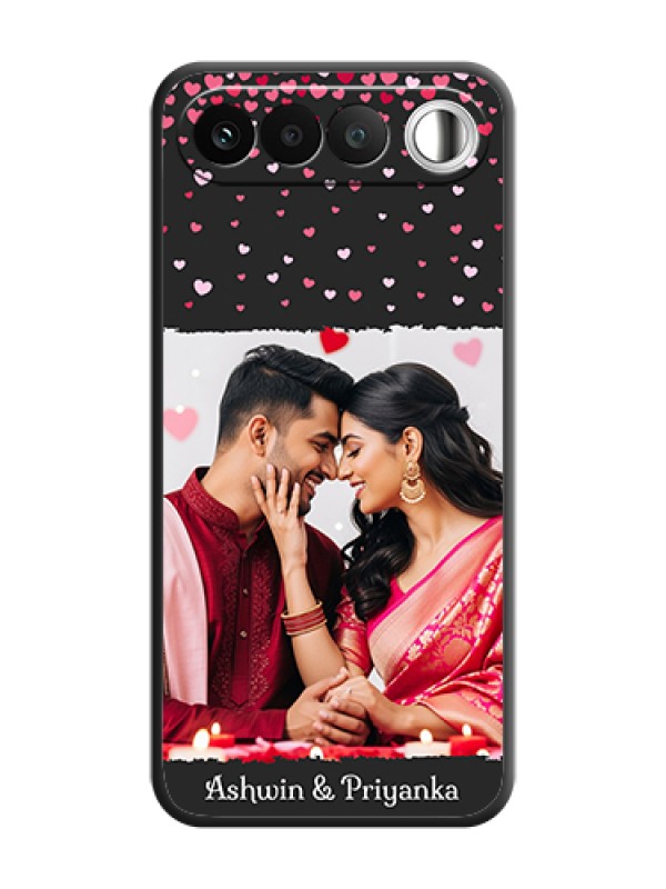 Custom Fall in Love with Your Partner on Photo On Space Black Custom Soft Matte Mobile Back Cover - Realme 16 5G